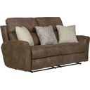 The appearance of Justine Lay Flat Reclining Loveseat In Burlap designed by Catnapper in the modern / contemporary interior design. This burlap piece of furniture was selected by 1StopBedrooms from Justine Collection to add a touch of cosiness and style into your home. Sku: 3882181119172826. Material: Fabric.
