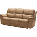 The appearance of Kaden Power Reclining Sofa w/ Power Headrest and Lumbar (Taupe) designed by BarcaLounger in the modern / contemporary interior design. This taupe piece of furniture  was selected by 1StopBedrooms from Kaden Collection to add a touch of cosiness and style into your home. Sku: 39PHL3665372282. Material: Leather.