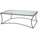The appearance of Kai Coffee Table In Black designed by Jamie Young Company in the rustic / southwestern interior design. This black piece of furniture was selected by 1StopBedrooms from Kai Collection to add a touch of cosiness and style into your home. Sku: 20KAI-COFBK. Material: Iron.