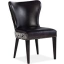 The appearance of Kale Accent Chair With Salt And Pepper Hoh designed by Hooker in the traditional interior design. This black piece of furniture was selected by 1StopBedrooms from CC Collection to add a touch of cosiness and style into your home. Sku: DC102-097. Material: Leather.