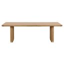 Kalla 96 Inch Rectangular Dining Table In Rustic Oak