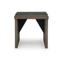 The appearance of Kandinew End Table In Light Brown designed by Signature Design by Ashley in the transitional interior design. This light brown piece of furniture was selected by 1StopBedrooms from Kandinew Collection to add a touch of cosiness and style into your home. Sku: T554-2. Material: Wood.