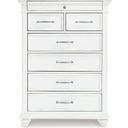 The appearance of Kanwyn Whitewash Chest designed by Signature Design by Ashley in the transitional interior design. This white wash piece of furniture was selected by 1StopBedrooms from Kanwyn Collection to add a touch of cosiness and style into your home. Sku: B777-46. Material: Wood.