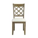 The appearance of Karsen Side Chair Set of 2 In Beige Linen And Rustic Oak designed by ACME in the transitional interior design. This beige linen piece of furniture was selected by 1StopBedrooms from Karsen Collection to add a touch of cosiness and style into your home. Sku: DN01450. Material: Wood.