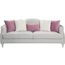 The appearance of Kasa Sofa With 5 Pillows In Beige designed by ACME in the modern / contemporary interior design. This beige piece of furniture  was selected by 1StopBedrooms from Kasa Collection to add a touch of cosiness and style into your home. Sku: LV01499. Material: Wood.