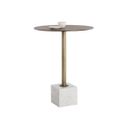 Kata Bar Table In White Marble