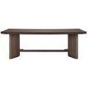 Kavanaugh Trestle Dining Table In Weathered Kona Brown