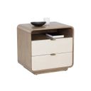 Kayden Nightstand In Natural and Cream