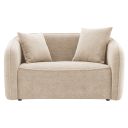The appearance of Keith Loveseat with 2 Pillows In Beige Chenille designed by ACME in the modern / contemporary interior design. This beige chenille piece of furniture  was selected by 1StopBedrooms from Keith Collection to add a touch of cosiness and style into your home. Sku: LV03611. Material: Wood.