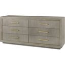 The appearance of Kendall Dresser In Grey designed by Century Furniture in the modern / contemporary interior design. This grey piece of furniture was selected by 1StopBedrooms from Monarch Collection to add a touch of cosiness and style into your home. Sku: MN5753. Material: Solid Oak.