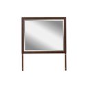 Yingden Bedroom Mirror In Dark Brown