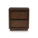 Yingden Nightstand In Dark Brown