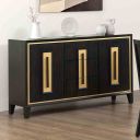 The appearance of Kenyada Server In Espresso designed by Furniture of America in the modern / contemporary interior design. This espresso piece of furniture was selected by 1StopBedrooms from Kenyada Collection to add a touch of cosiness and style into your home. Sku: FM3401ES-SV. Material: Poplar.