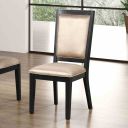The appearance of Kenyada Side Chair Set of 2 In Espresso designed by Furniture of America in the modern / contemporary interior design. This espresso piece of furniture was selected by 1StopBedrooms from Kenyada Collection to add a touch of cosiness and style into your home. Sku: FM3401ES-SC-2PK. Material: Poplar.
