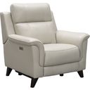 The appearance of Kester Power Recliner in Laurel Cream Leather designed by BarcaLounger in the transitional interior design. This cream piece of furniture  was selected by 1StopBedrooms from Kester Collection to add a touch of cosiness and style into your home. Sku: 9PH3716372682. Material: Leather.