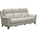 The appearance of Kester Power Reclining Sofa in Laurel Cream Leather designed by BarcaLounger in the transitional interior design. This cream piece of furniture  was selected by 1StopBedrooms from Kester Collection to add a touch of cosiness and style into your home. Sku: 39PH3716372682. Material: Leather.
