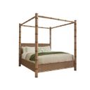 The appearance of Key Biscayne Islandia Queen Canopy Bed In Sunwashed designed by Tommy Bahama in the coastal interior design. This sunwashed piece of furniture was selected by 1StopBedrooms from Key Biscayne Collection to add a touch of cosiness and style into your home. Sku: 579-173C. Bed Type: Canopy Bed. Bed Size: Queen. Material: Veneer.