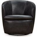 The appearance of Kierreys Swivel Chair In Midnight designed by Signature Design by Ashley in the modern / contemporary interior design. This midnight piece of furniture was selected by 1StopBedrooms from Kierreys Collection to add a touch of cosiness and style into your home. Sku: A3000702. Material: Leather.