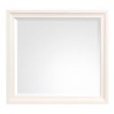 The appearance of Kingston Landscape Mirror In Whisper White And Cerused Nutmeg designed by Magnussen in the transitional interior design. This whisper white and cerused nutmeg piece of furniture was selected by 1StopBedrooms from Kingston Collection to add a touch of cosiness and style into your home. Sku: B6407-40. Material: Oak Veneer.