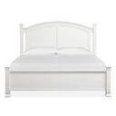 The appearance of Kingston Queen Panel Bed In Whisper White And Cerused Nutmeg designed by Magnussen in the transitional interior design. This whisper white and cerused nutmeg piece of furniture  was selected by 1StopBedrooms from Kingston Collection to add a touch of cosiness and style into your home. Sku: B6407-54H;B6407-54F;B6407-54R. Bed Type: Panel Bed. Bed Size: Queen. Material: Oak Veneer.