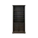 The appearance of Kingston Traditional Wood Bookcase with Doors In Dark Brown designed by Martin Furniture in the traditional interior design. This dark brown piece of furniture  was selected by 1StopBedrooms from Kingston Collection to add a touch of cosiness and style into your home. Sku: IMKN3678D. Material: Wood.