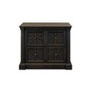 The appearance of Kingston Traditional Wood Lateral File with Storage File Drawer In Dark Brown designed by Martin Furniture in the traditional interior design. This dark brown piece of furniture  was selected by 1StopBedrooms from Kingston Collection to add a touch of cosiness and style into your home. Sku: IMKN450. Material: Wood.