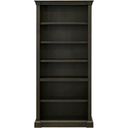 The appearance of Kingston Traditional Wood Open Bookcase In Dark Brown designed by Martin Furniture in the traditional interior design. This dark brown piece of furniture  was selected by 1StopBedrooms from Kingston Collection to add a touch of cosiness and style into your home. Sku: IMKN3678. Material: Wood.