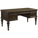 The appearance of Kingstown Port Royal Desk In Tamarind designed by Tommy Bahama in the traditional interior design. This tamarind piece of furniture  was selected by 1StopBedrooms from Kingstown Collection to add a touch of cosiness and style into your home. Sku: 619-935. Material: Leather.