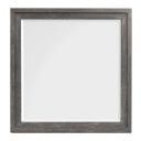 The appearance of Kinsley Portrait Mirror In Black Heron designed by Magnussen in the transitional interior design. This black heron piece of furniture was selected by 1StopBedrooms from Kinsley Collection to add a touch of cosiness and style into your home. Sku: B5890-42. Material: Oak Veneer.