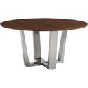 The appearance of Kitano Mandara Round Dining Table In Nikka designed by Lexington in the modern / contemporary interior design. This nikka piece of furniture was selected by 1StopBedrooms from Kitano Collection to add a touch of cosiness and style into your home. Sku: 734-875C. Table Top Shape: Round. Material: Wood. Size: 60".