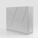 The appearance of Kiu Single Dresser designed by ESF in the modern / contemporary interior design. This white high gloss piece of furniture  was selected by 1StopBedrooms from Kiu Collection to add a touch of cosiness and style into your home. Sku: KIUSINGLEDRESSER. Material: MDF.