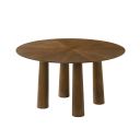 Klarissa 54 Inch Round Dining Table In Walnut