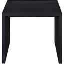 The appearance of Knapp Engineered Wood Square Side End Table In Black designed by Coaster in the modern / contemporary interior design. This black piece of furniture  was selected by 1StopBedrooms from Knapp Collection to add a touch of cosiness and style into your home. Sku: 706227. Material: MDF.