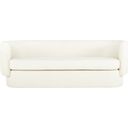 The appearance of Koba Maya Sofa In White designed by Moes Home in the modern / contemporary interior design. This white piece of furniture was selected by 1StopBedrooms from Koba Collection to add a touch of cosiness and style into your home. Sku: JM-1001-18. Material: Fabric.