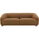 The appearance of Kolvere Boucle Sofa In Brown designed by Furniture of America in the modern / contemporary interior design. This brown piece of furniture  was selected by 1StopBedrooms from Kolvere Collection to add a touch of cosiness and style into your home. Sku: FM61006BR-SF. Material: Boucle.