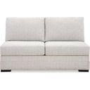 The appearance of Koralynn Armless Loveseat In Stone designed by Signature Design by Ashley in the modern / contemporary interior design. This stone piece of furniture  was selected by 1StopBedrooms from Koralynn Collection to add a touch of cosiness and style into your home. Sku: 5410234. Material: Fabric.