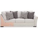 The appearance of Koralynn RAF Sofa With Corner Wedge In Stone designed by Signature Design by Ashley in the modern / contemporary interior design. This stone piece of furniture was selected by 1StopBedrooms from Koralynn Collection to add a touch of cosiness and style into your home. Sku: 5410249. Material: Fabric.