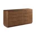 The appearance of La Costa Belcourt Double Dresser In Brown designed by Lexington in the modern / contemporary interior design. This brown piece of furniture was selected by 1StopBedrooms from La Costa Collection to add a touch of cosiness and style into your home. Sku: 420-222. Material: Wood.