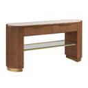 The appearance of La Costa Dana Point Server In Brown designed by Lexington in the modern / contemporary interior design. This brown piece of furniture was selected by 1StopBedrooms from La Costa Collection to add a touch of cosiness and style into your home. Sku: 420-869. Material: Wood.