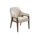 The appearance of La Costa Seacove Upholstered Arm Chair designed by Lexington in the modern / contemporary interior design. This ivory piece of furniture was selected by 1StopBedrooms from La Costa Collection to add a touch of cosiness and style into your home. Sku: 420-883-01. Material: Fabric.
