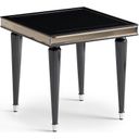 La Francaise Side Table In Black Ice