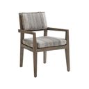 The appearance of La Jolla Arm Dining Chair In Taupe 01-3950-13-40 designed by Tommy Bahama in the modern / contemporary interior design. This taupe piece of furniture was selected by 1StopBedrooms from La Jolla Collection to add a touch of cosiness and style into your home. Sku: 3950-13-40. Material: Wood.