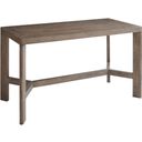 The appearance of La Jolla High/Low Bistro Table In Taupe designed by Tommy Bahama in the modern / contemporary interior design. This taupe piece of furniture  was selected by 1StopBedrooms from La Jolla Collection to add a touch of cosiness and style into your home. Sku: 3950-873. Material: Wood. Table Top Shape: Rectangular.