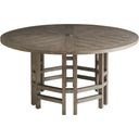 The appearance of La Jolla Round Dining Table In Taupe designed by Tommy Bahama in the modern / contemporary interior design. This taupe piece of furniture was selected by 1StopBedrooms from La Jolla Collection to add a touch of cosiness and style into your home. Sku: 3950-875C. Table Top Shape: Round. Material: Wood. Size: 60".