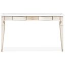 The appearance of La Marisia Console Table In Creamy Pearl designed by Michael Amini in the modern / contemporary interior design. This creamy pearl piece of furniture  was selected by 1StopBedrooms from La Marisia Collection to add a touch of cosiness and style into your home. Sku: 9089223-112. Material: Poplar.