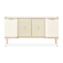 The appearance of La Marisia Sideboard In Creamy Pearl designed by Michael Amini in the modern / contemporary interior design. This creamy pearl piece of furniture  was selected by 1StopBedrooms from La Marisia Collection to add a touch of cosiness and style into your home. Sku: 9089007SA-112. Material: Poplar.