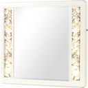 The appearance of La Pierre Mirror In Cream designed by Galaxy Home Furnishings in the modern / contemporary interior design. This cream piece of furniture was selected by 1StopBedrooms from La Pierre Collection to add a touch of cosiness and style into your home. Sku: 601955554961. Material: Solid Wood.