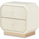 La Rachelle 2 Drawer Nightstand In Champagne
