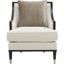 The appearance of La Salle Chair In White designed by Furniture of America in the traditional interior design. This white piece of furniture was selected by 1StopBedrooms from La Salle Collection to add a touch of cosiness and style into your home. Sku: FM67005WH-CH. Material: Chenille.