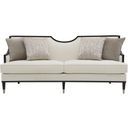 The appearance of La Salle Sofa In White designed by Furniture of America in the traditional interior design. This white piece of furniture was selected by 1StopBedrooms from La Salle Collection to add a touch of cosiness and style into your home. Sku: FM67005WH-SF. Material: Chenille.